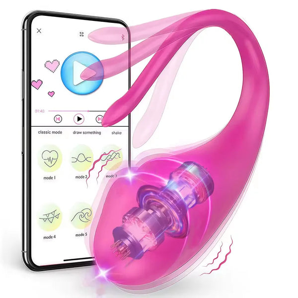 Lunéa Vibratore indossabile ad anello con app