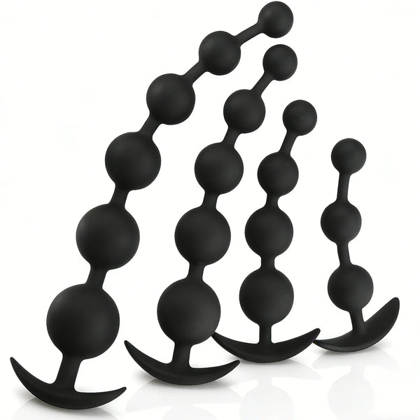 Lunéa Plug in silicone a sfere — Da 3 a 6 sfere