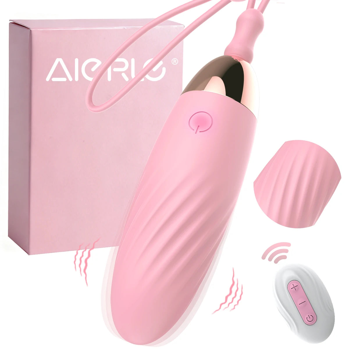 Lunéa Ovetto vibrante rosa con telecomando