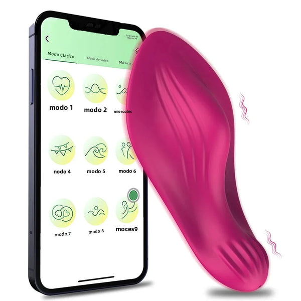 Lunéa Massaggiatore indossabile Bluetooth — 9 modalità