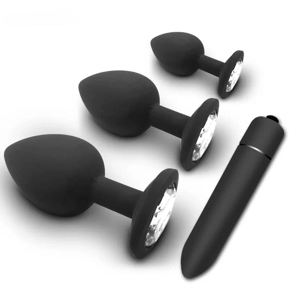 Lunéa Plug in silicone con base decorata