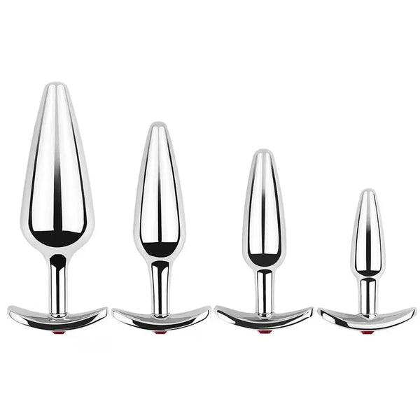 Lunéa Plug in acciaio con dettaglio in cristallo — S/XL
